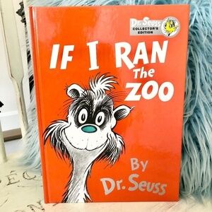 Dr Seuss, If I Ran The Zoo, Hardcover, Book, DISCONTINUED, Very‎ Nice Condition
